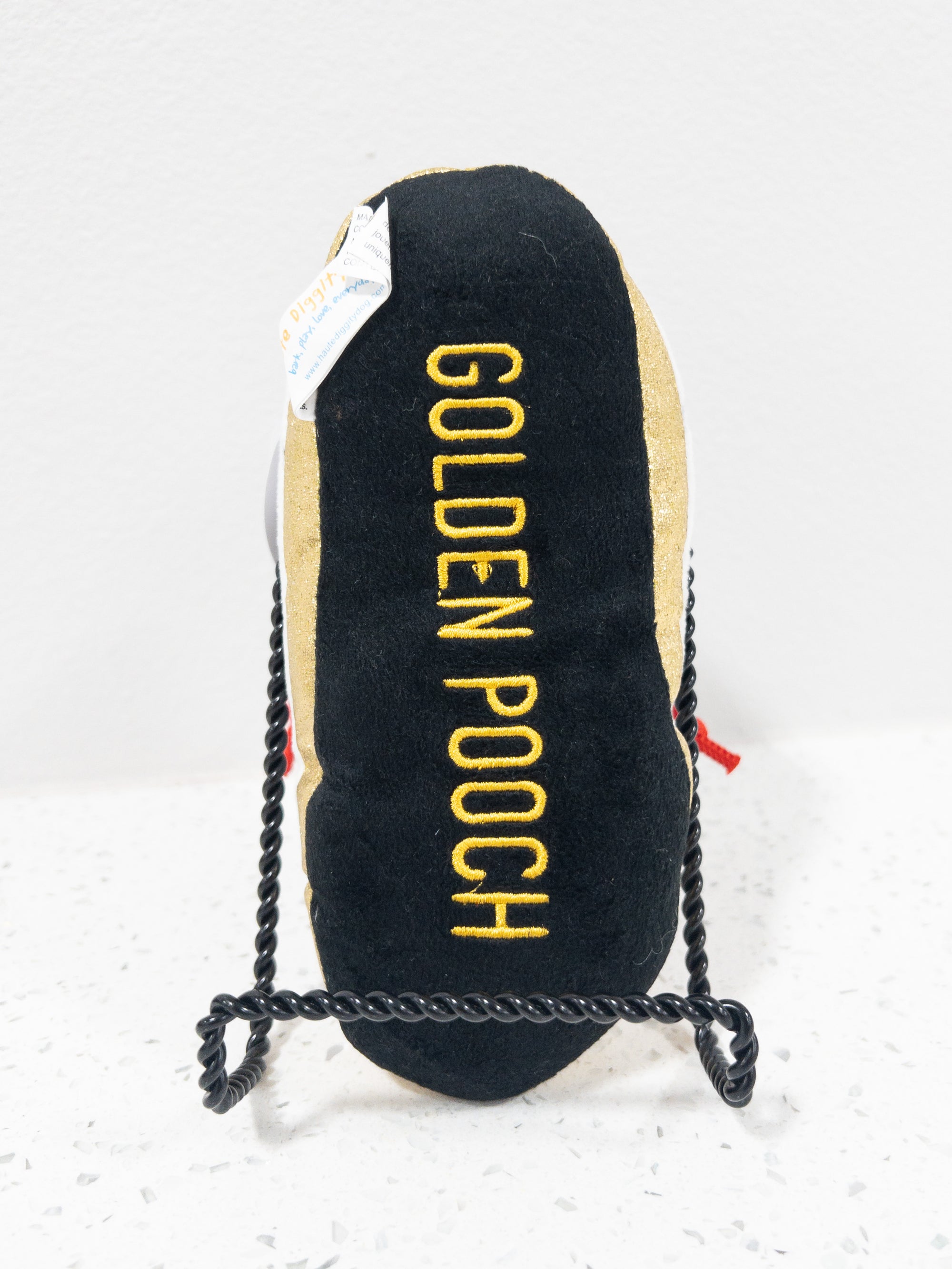 GOLDEN POOCH SHOE DOG TOY