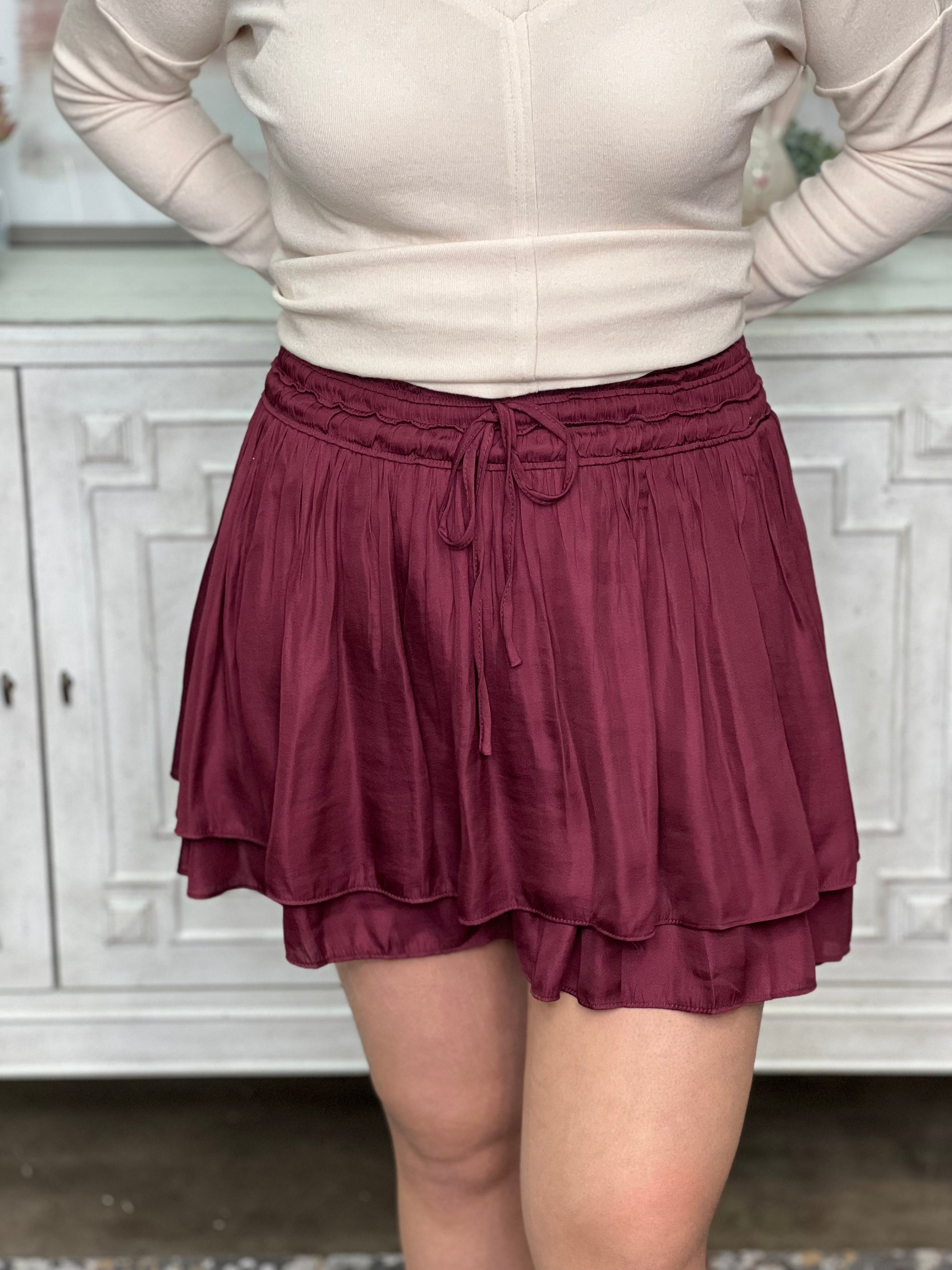 PLUM SKIRT