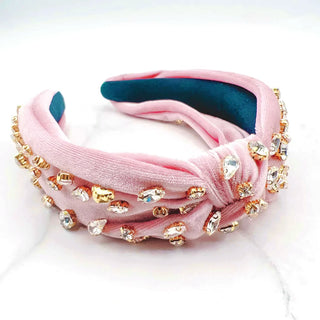CATE PINK CRYSTAL HEADBAND TREASURE JEWELS