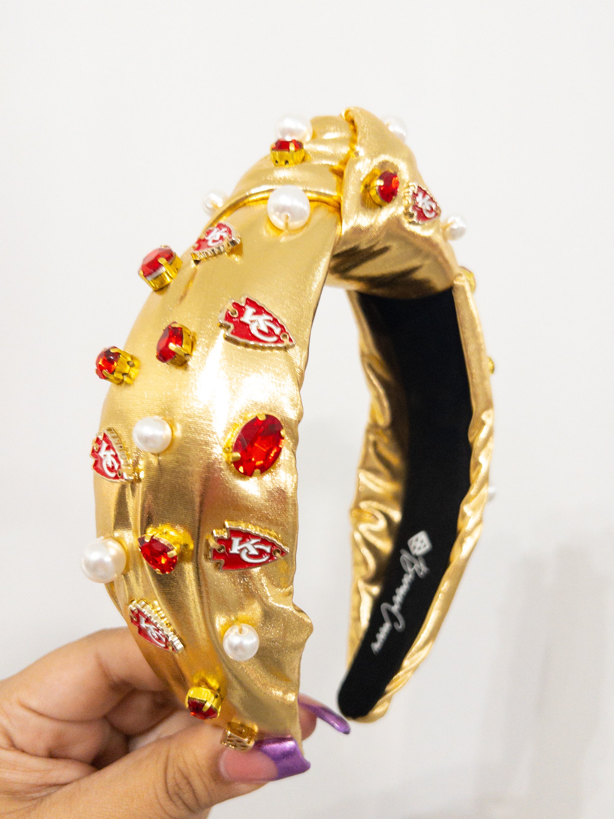 CHIEFS LOGO HEADBAND