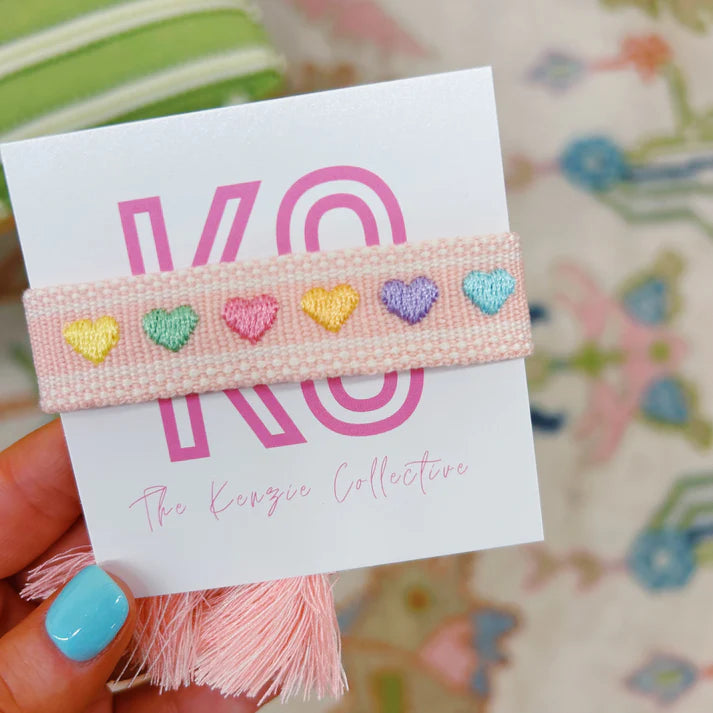 PASTEL HEARTS KC SIGNATURE BRACELET