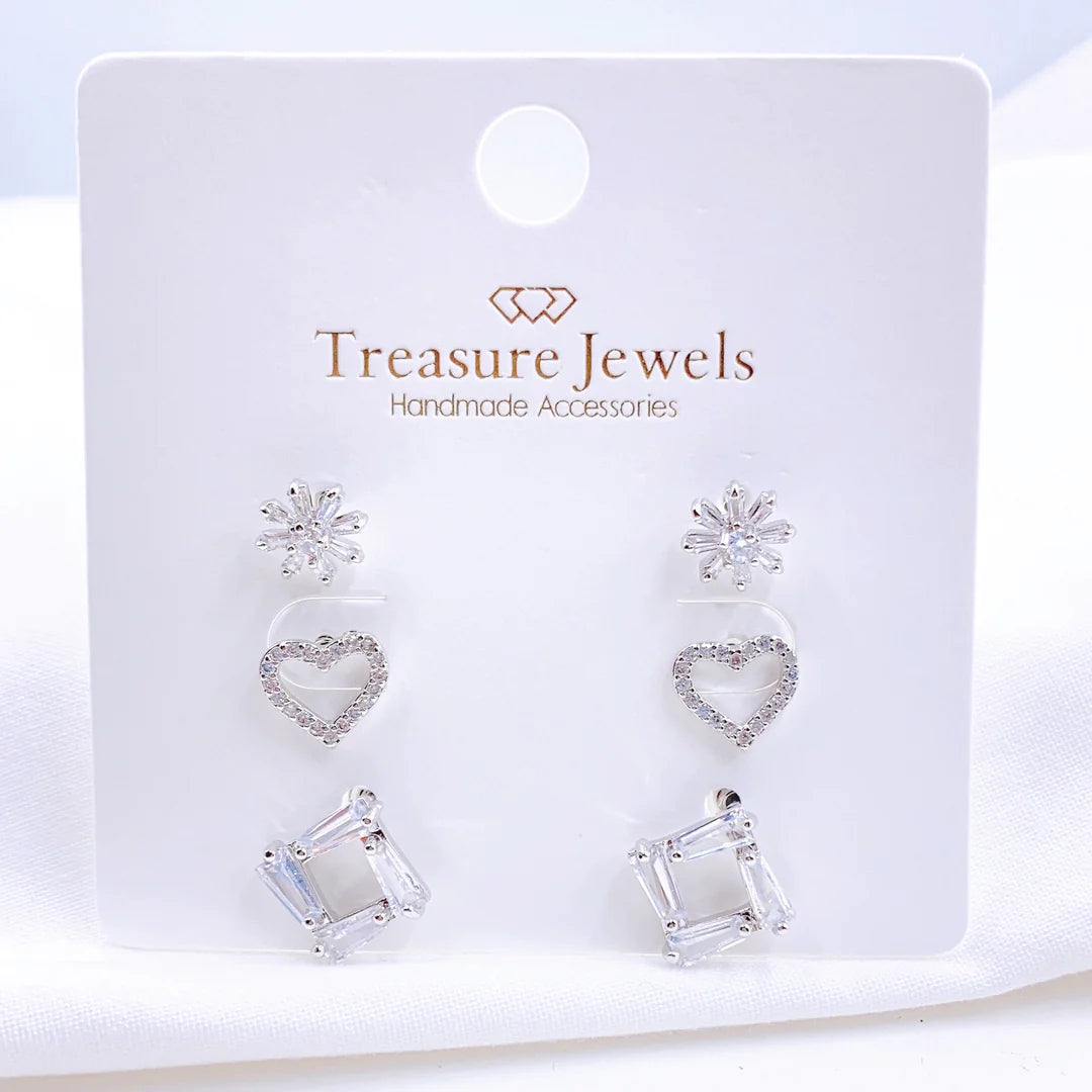 LOVE SET SILVER TREASURE JEWELS