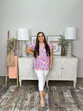 LILLY FLORAL TOP
