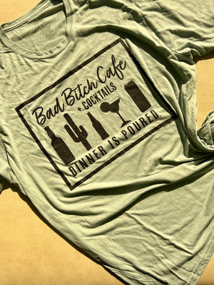 BAD B CAFE TEE