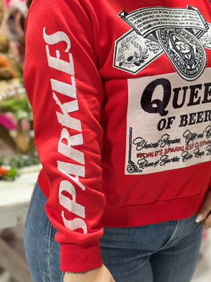 QUEEN OF BEERS SWEATSHIRT