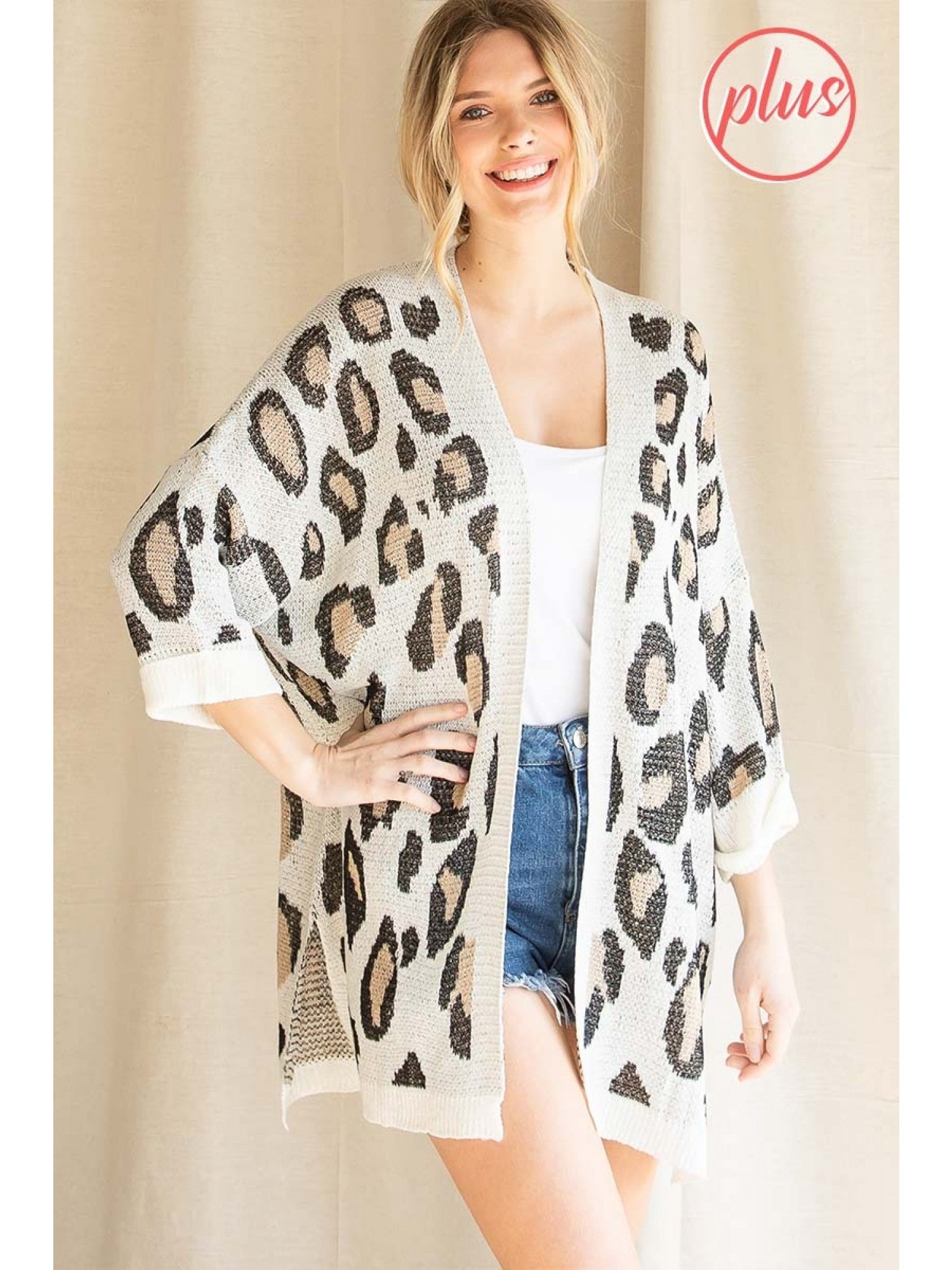 NORA LEOPARD CARDIGAN