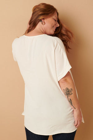 CLARI WHITE BLOUSE