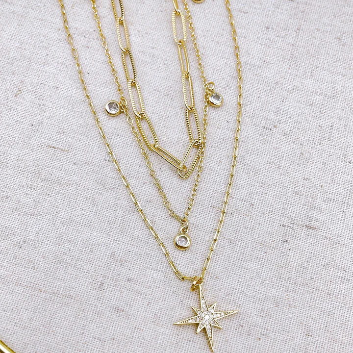 TRIPLE DAINTY NECKLACE