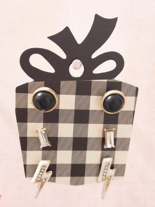 JANE MARIE LIGHTNING BOLT STUD PACK