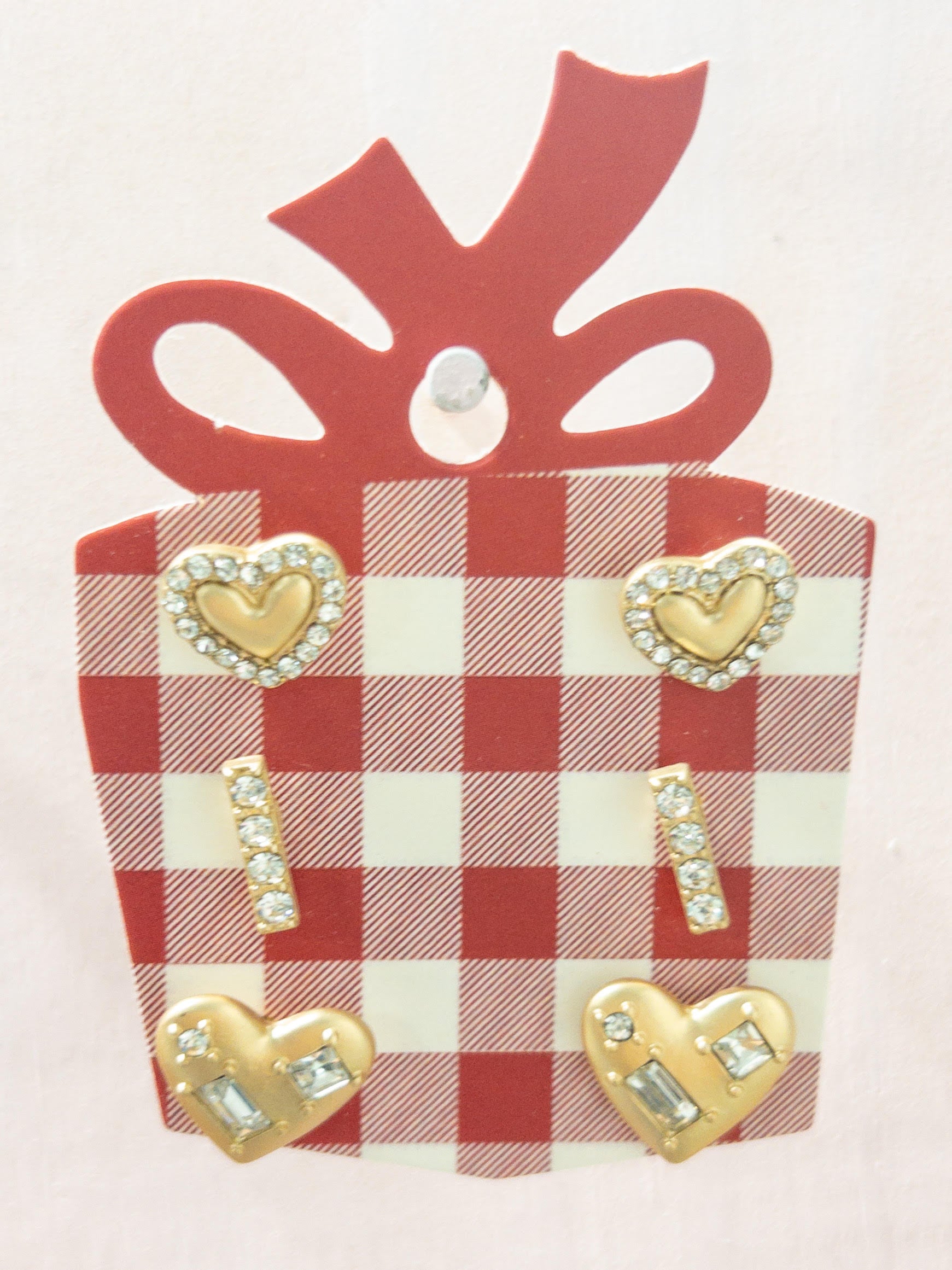 JANE MARIE HEART STUD PACK