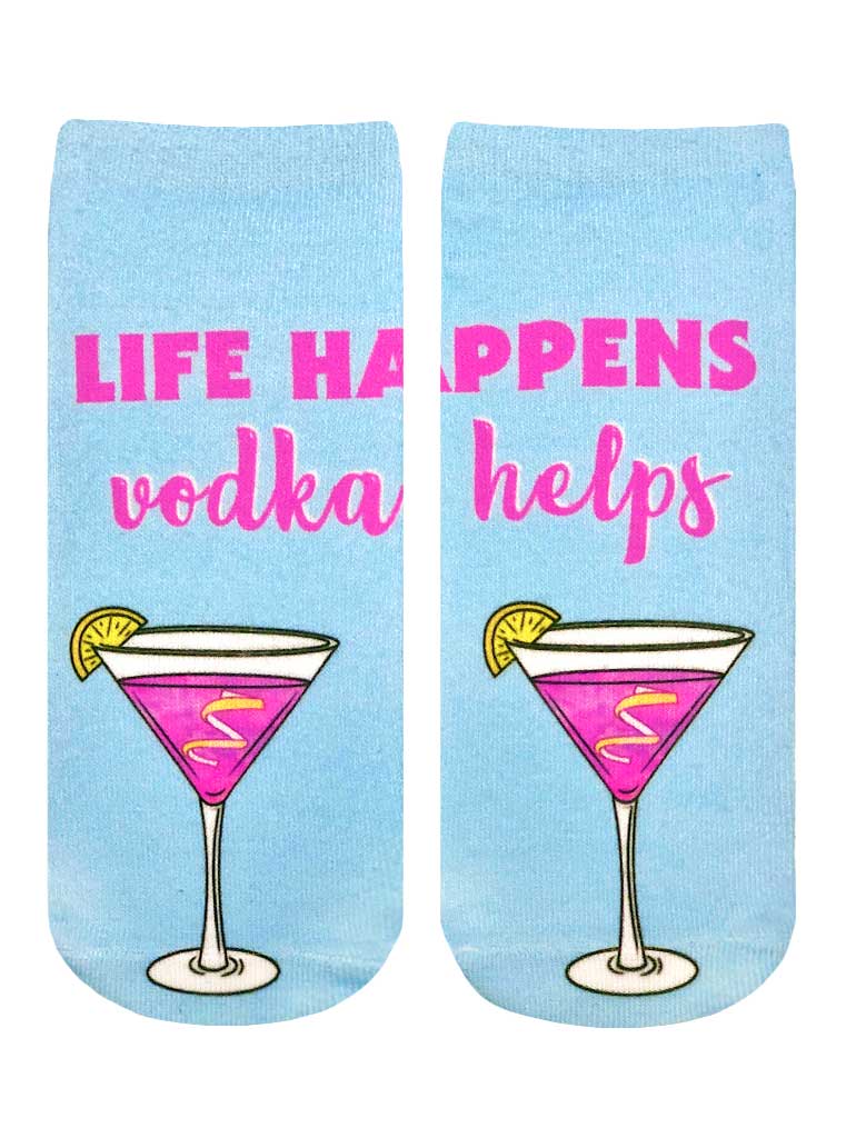 VODKA HELPS ANKLE SOCKS